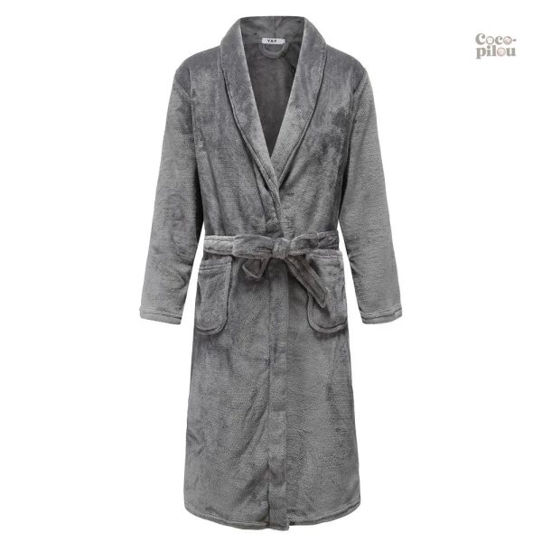 Peignoir doux pour homme, confort ultime garanti