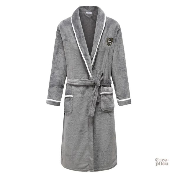 Peignoir homme chic et cosy pour moments relaxants