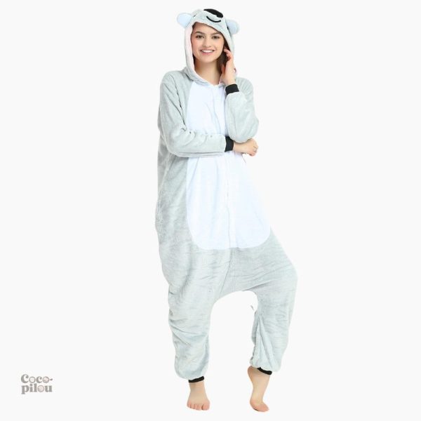 Combinaison Pilou Pilou koala pour femme, confort douillet
