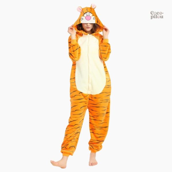 Combinaison Pilou Pilou Tigre pour femme, style confortable et tendance