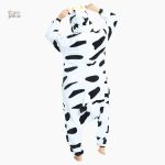 Combinaison douce vache, idéale pour les moments de détente féminins