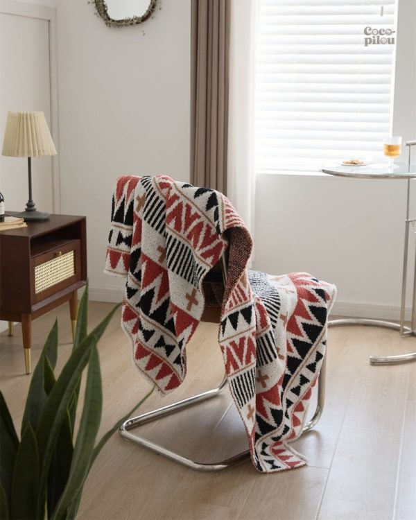 Plaid Pilou Pilou moelleux, parfait pour les soirées cocooning