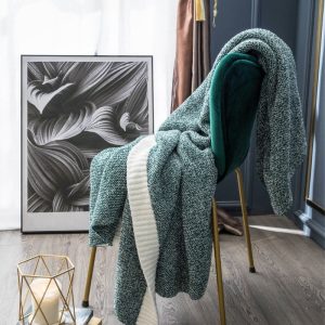 Couverture douce et chaleureuse pour les soirées cocooning