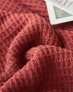 Couverture douce et chaude, idéale pour se blottir pendant l'hiver