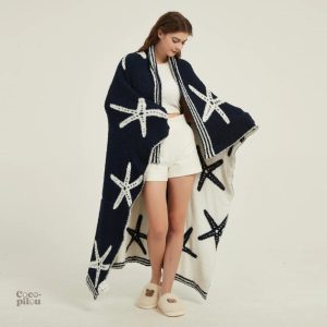 Plaid Pilou Pilou épais et chaud pour des moments cocooning