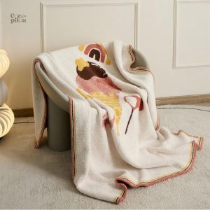 Plaid moelleux Pilou Pilou pour des moments cocooning