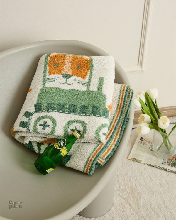 Plaid en molleton, parfait pour ajouter une touche de chaleur