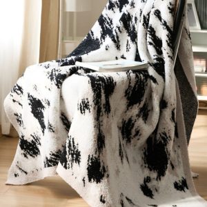 Couverture Pilou Pilou en fausse fourrure pour hiver chaleureux
