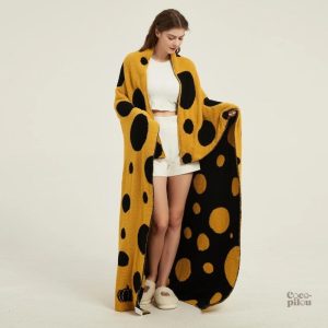 Plaid femme Pilou Pilou doux et confortable