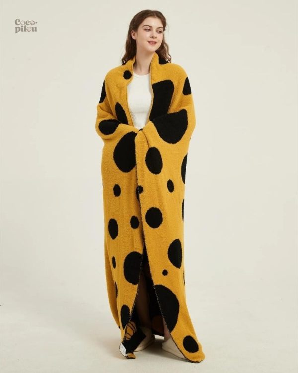 Plaid original femme pour cocooning chaleureux