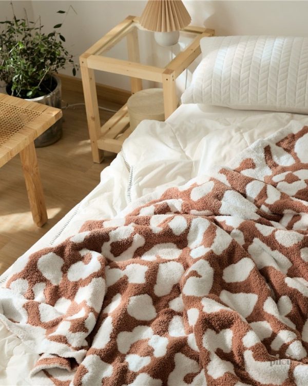 Plaid Pilou en tissu moelleux pour un maximum de confort