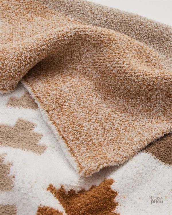 Couverture polaire, légère et chaleureuse pour les frileux