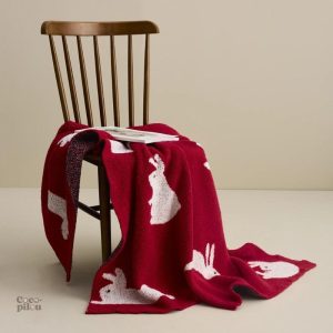 Plaid polaire motif animaux doux et chaleureux