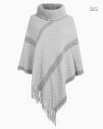 Poncho confortable pour les journées froides