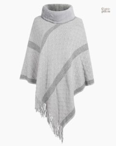 Poncho confortable pour les journées froides