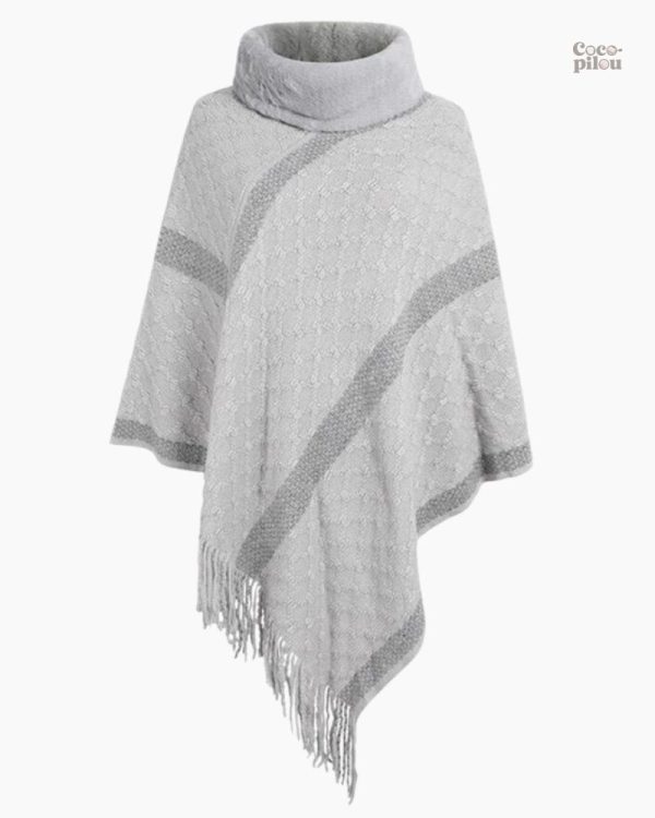 Poncho confortable pour les journées froides