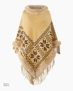 Poncho Pilou Pilou femme, idéal pour les journées fraîches