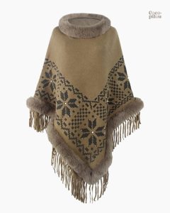 Poncho Pilou Pilou léger, parfait pour les soirées d'été