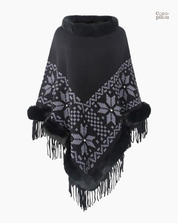 Poncho Pilou Pilou femme, accessoire essentiel de la saison