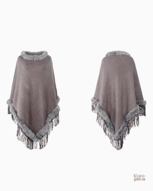 Poncho léger idéal pour les journées fraîches