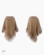 Style décontracté avec un poncho Pilou Pilou