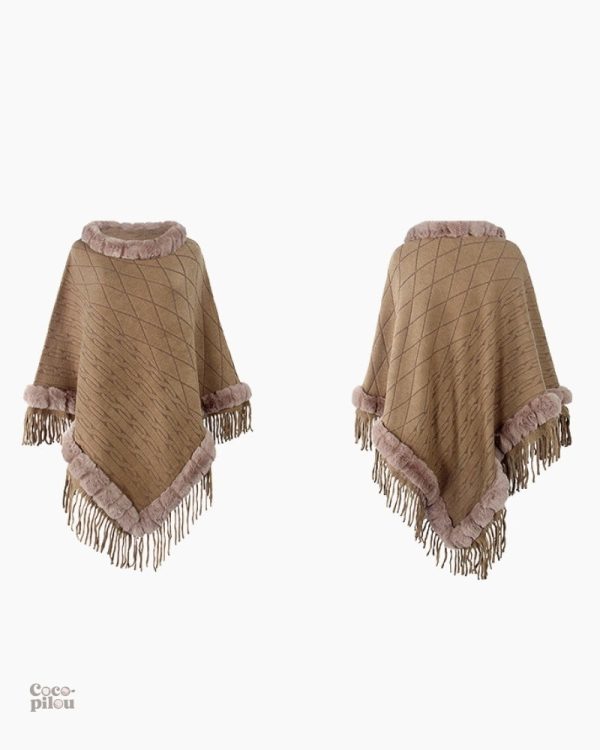 Style décontracté avec un poncho Pilou Pilou