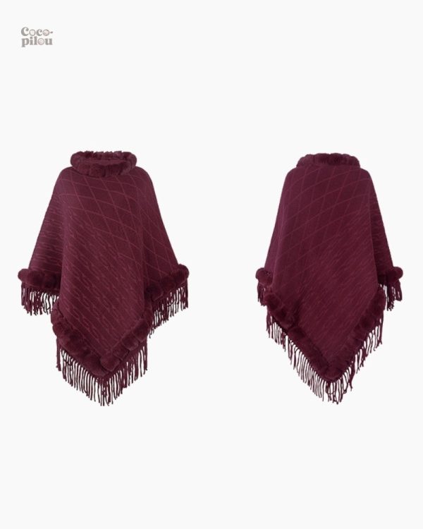 Poncho femme tendance pour un look moderne