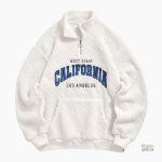 Pull blanc duveteux pour femme, style pilou pilou