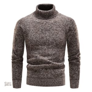 Pull chaud col roulé, confort et douceur pour l'hiver