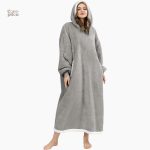 Pull plaid gris Pilou Pilou