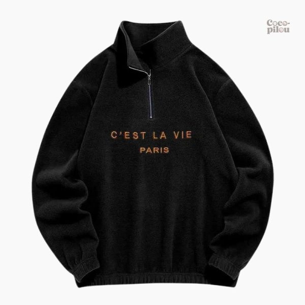 Pull en polaire femme, doux et confortable pour l'hiver