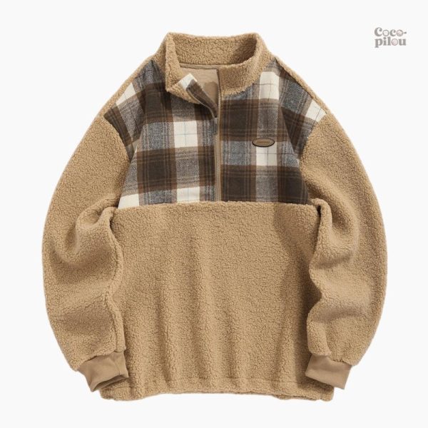Pull moelleux femme, style Pilou Pilou confortable et douillet