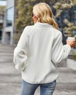 Pull pilou pilou en moumoute, parfait pour les journées cocooning