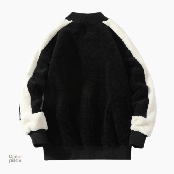 Pull pilou pilou homme, doux et chaud pour un style décontracté