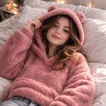 Pull pilou pilou femme au design lapin
