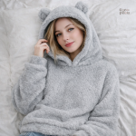 Pull pilou pilou femme doux et confortable en style lapinou