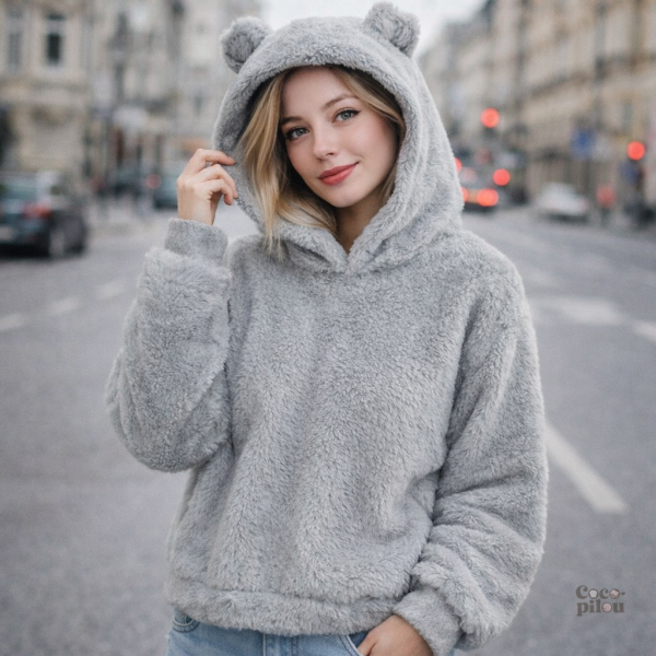 Pull moelleux pilou pilou pour un look féminin et tendance