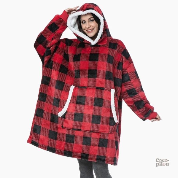 Pull plaid écossais Pilou Pilou
