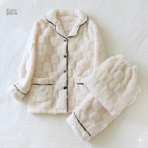 Pyjama femme à carreaux Pilou Pilou confortable