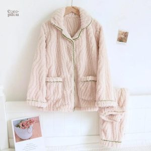 Pyjama beige Pilou Pilou pour femme