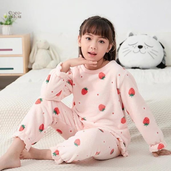 Pyjama chaud Pilou Pilou pour fille