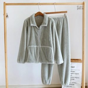 Pyjama chaud polaire femme