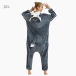 Détente avec le pyjama Pilou Pilou style animal pour femmes