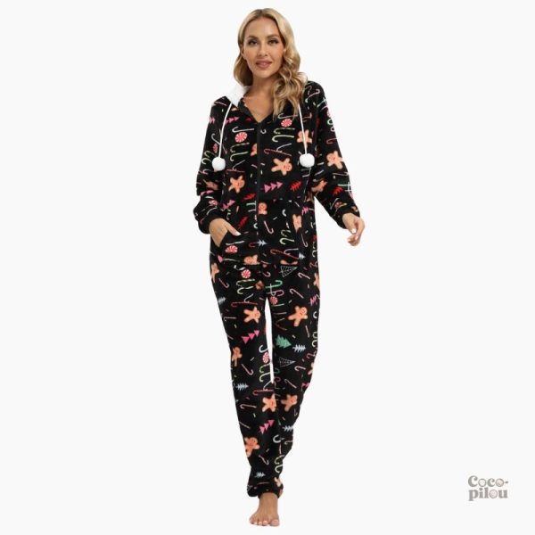 pyjama-combinaison-chaud-femme-1 Pyjama combinaison chaude femme en Pilou Pilou