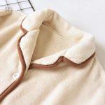 Vêtement de nuit doux pour femme, style Pilou Pilou