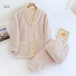 Ensemble de pyjama éponge pour soirées cocooning