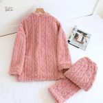 Pyjama d'hiver Pilou femme, agréable au toucher