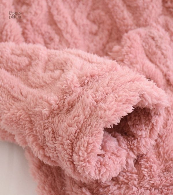 Pyjama Pilou chaud pour femme, confort optimal à la maison