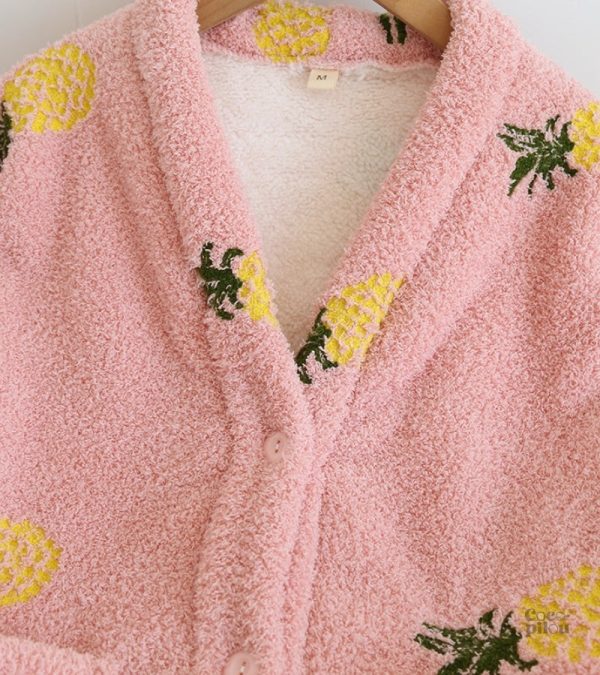 Vêtement de nuit Pilou pour femme élégant et chaud