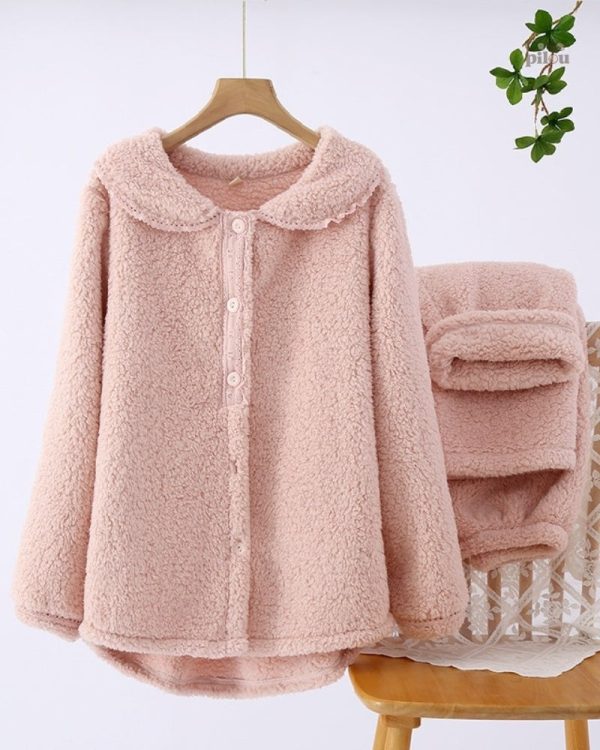 pyjama-flanelle-1 Pyjama flanelle doux et confortable pour femme